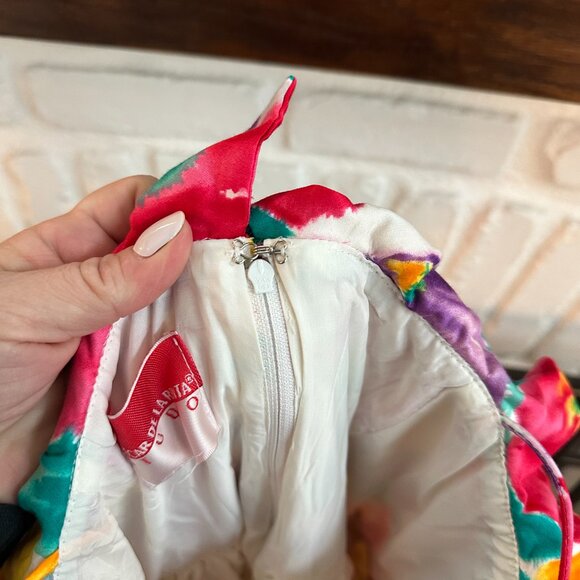 Vintage Oscar De La Renta Studio Floral Dress NWT - Picture 10 of 11